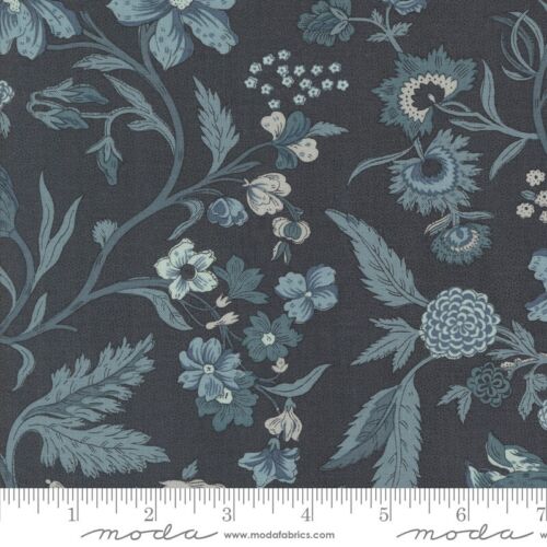 SACRE BLEU 34 Fat Quarters Moda QUILT Fabric French General blue indigo 13970AB - Picture 3 of 15