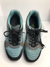 Kuru Quantum Sneaker Comfort Walking Shoe Glacial/Slate Gray/Black Women's 7
