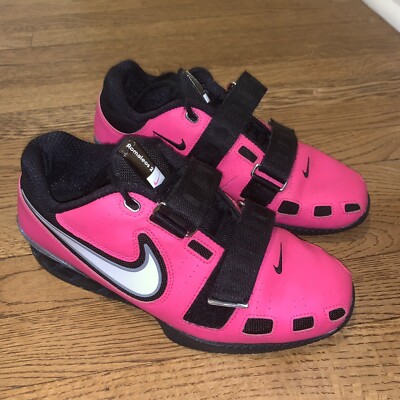 Nike Mens Romaleos 2 Pink 476927-601 Weightlifting Shoes Nike Mens Romaleos 2 Pink 476927-601 Weightlifting Shoes