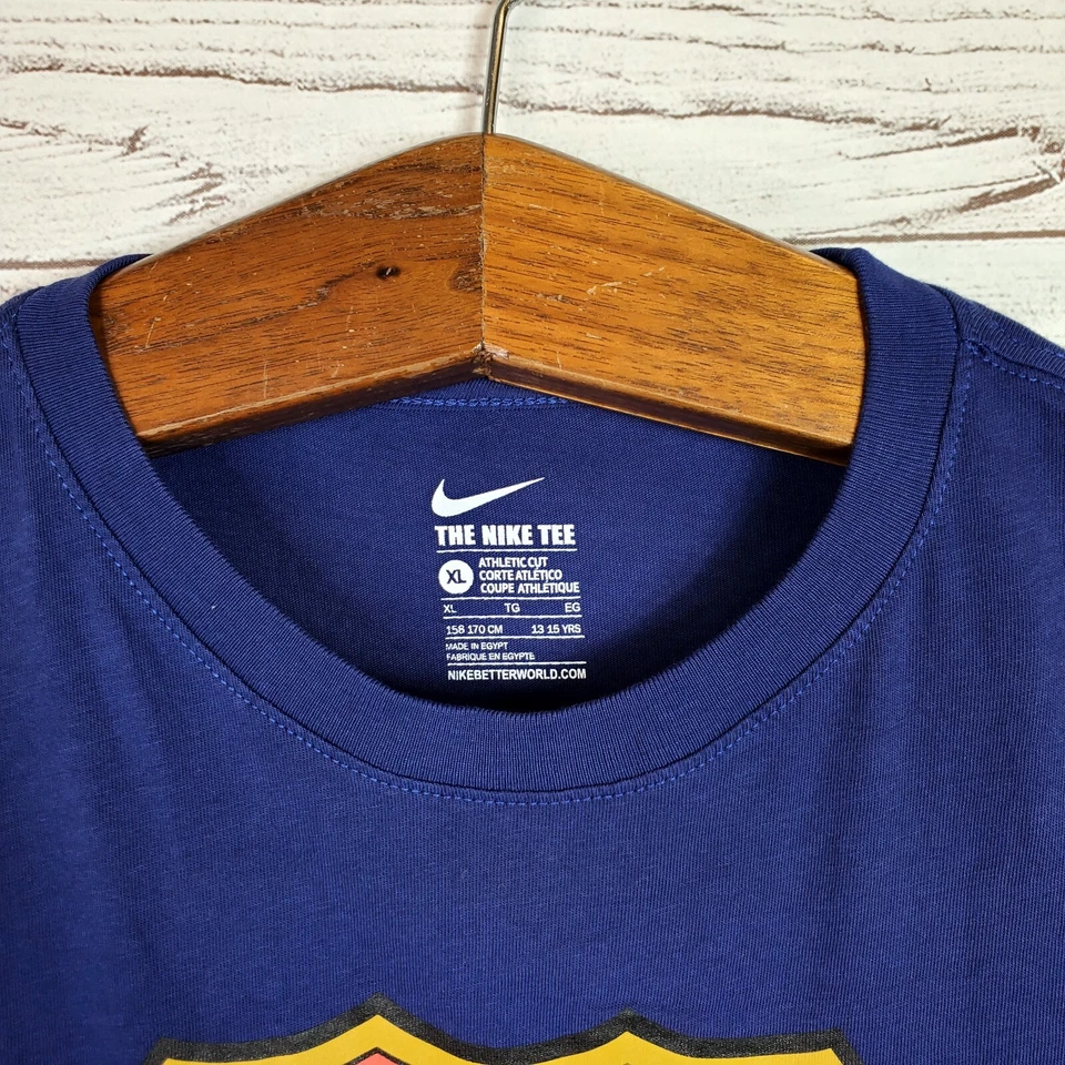 Camiseta de fútbol juvenil Nike Dri-Fit Barcelona FC Barca Academy talla XL Foto 4 de 4