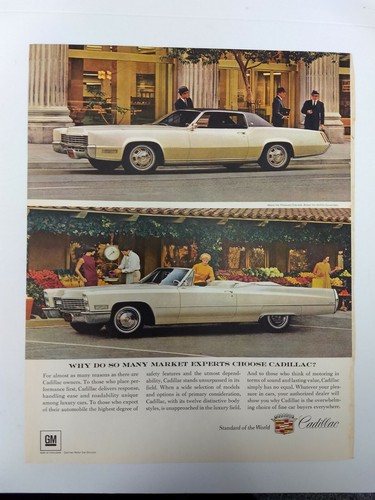 Vintage 1967 Cadillac Car Original Print Ad HG16 - Picture 7 of 7