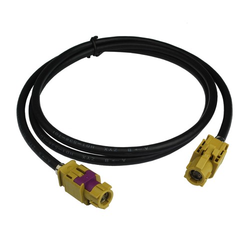 KFZ Schnellgetriebe FAKRA HSD K Curry LVDS USB 3m geschirmt Dacar 535