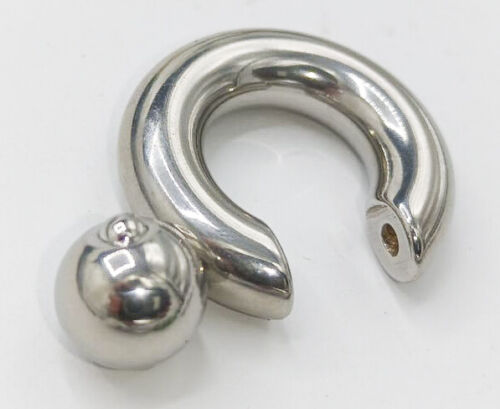 BCR Intimpiercing Prinz Albert XXL Piercing 3-8mm Klemmring Klemmkugel - Bild 3 von 4