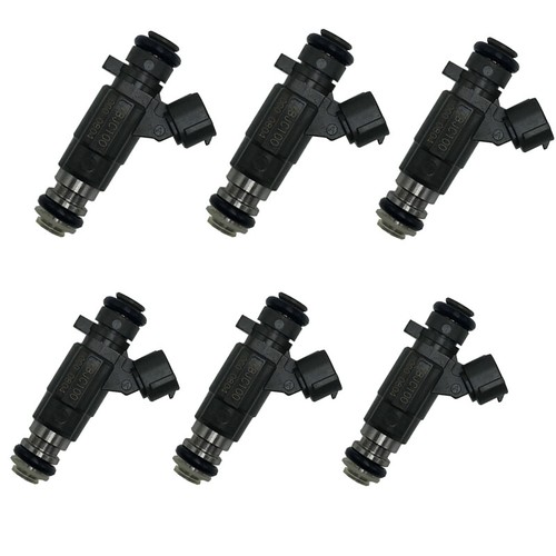Qualité professionnelle Set 6 OEM Denso Fuel Injectors 16600JK20A For