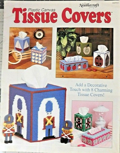 Plastic Canvas Tissue Covers Booklet - The Needlecraft Shop 89PH1