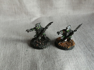 GW Herr der Ringe Tabletop - 1 Moria Ork / Goblin Schamane (I) (von 2)