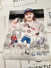 Michael Pezzetta Montreal Canadiens 8x10 Photo Signed Autograph Edit Go Habs Coa