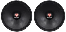 2 Rockville RVP18W8 2400w 18" Pro Subwoofers 8-Ohm Raw Sub Woofers 90 Oz Magnets