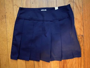 Novo Children's Place TCP Saia Uniforme Escolar Meninas Tamanho 12 Azul Marinho Short-Saia Nova com etiquetas | eBay