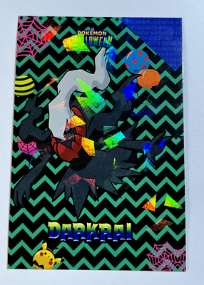 darkrai pokemon card halloween - 136 - Truco o Comercio 2024 - Cosmos Holo Ability  Darkness Guard If this Pokmon Has any Darkness Energy attached Pokemon Darkrai Halloween Edition Like