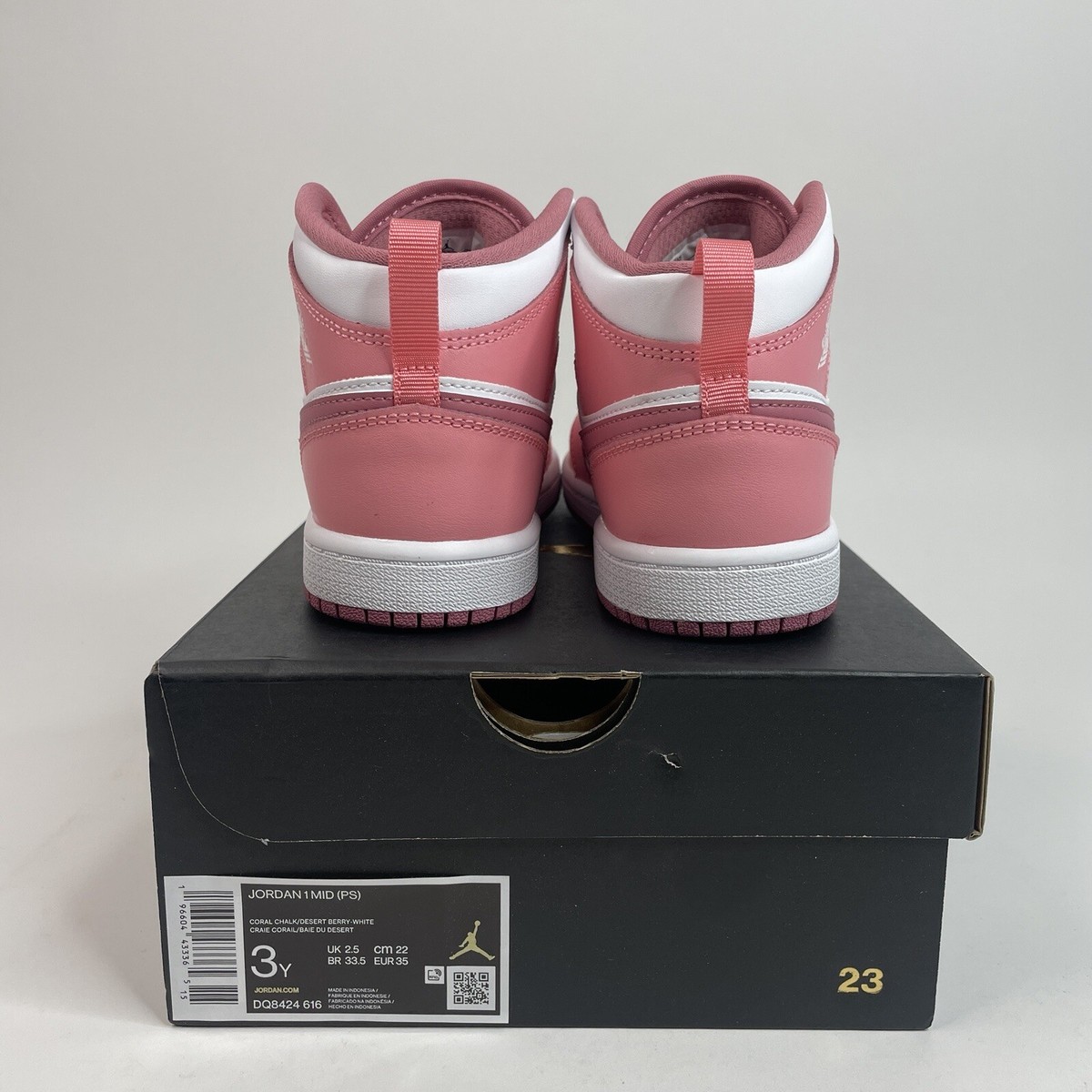 Nike Air Jordan 1 Mid PS “Valentine's Day” 2023 (DQ8424-616) 3Y