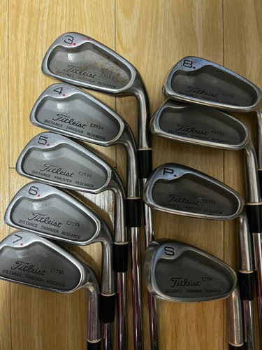 Titleist DTR Iron Set 9pcs 3-Pw,Sw Flex R Regular Dynamic Gold R300U