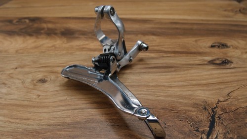 1986 MTB przerzutka przednia Shimano Deore FD-MT60 made in Japan 28,6mm dół - Zdjęcie 11 z 12