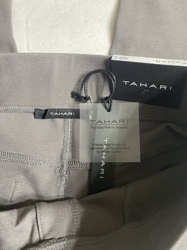Tahari Faux Pull-On Jegging in Color: Gray- Size Small NWT Retail $89 - Picture 6 of 8
