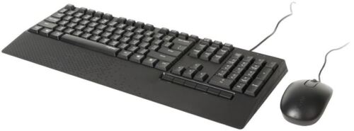 RAPOO - NX2000 Wired Keyboard & Mouse Deskset, Black - Picture 3 of 4
