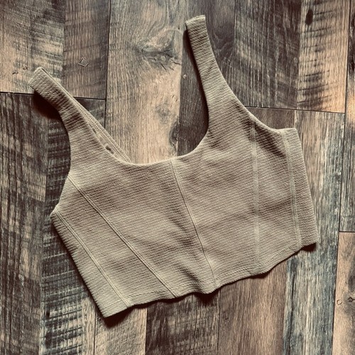 Offline by Aerie Fitted Crop Tank Top