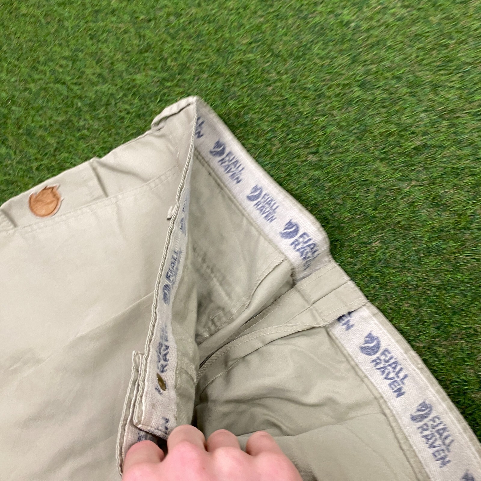 Fjallraven Hiking Shorts Vintage Retro Size Large Brown eBay