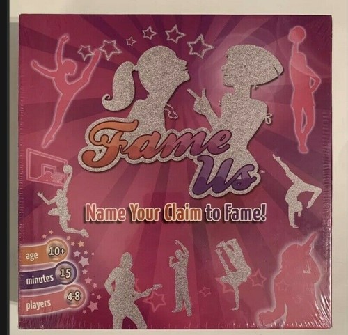 Fame Us Board Game Name Your Claim To Fame - BRAND NEW SEALED - Picture 1 of 9