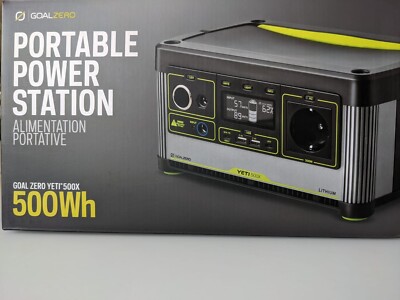 Goal Zero Yeti 500x Portable Powerstation Solarkraftwerk Balkonkraftwerk