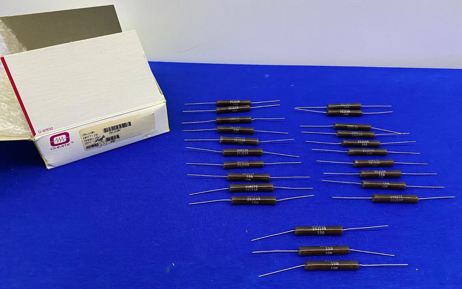 Ohmite 20J10RE Wirewound Resistor - Thumbnail 2