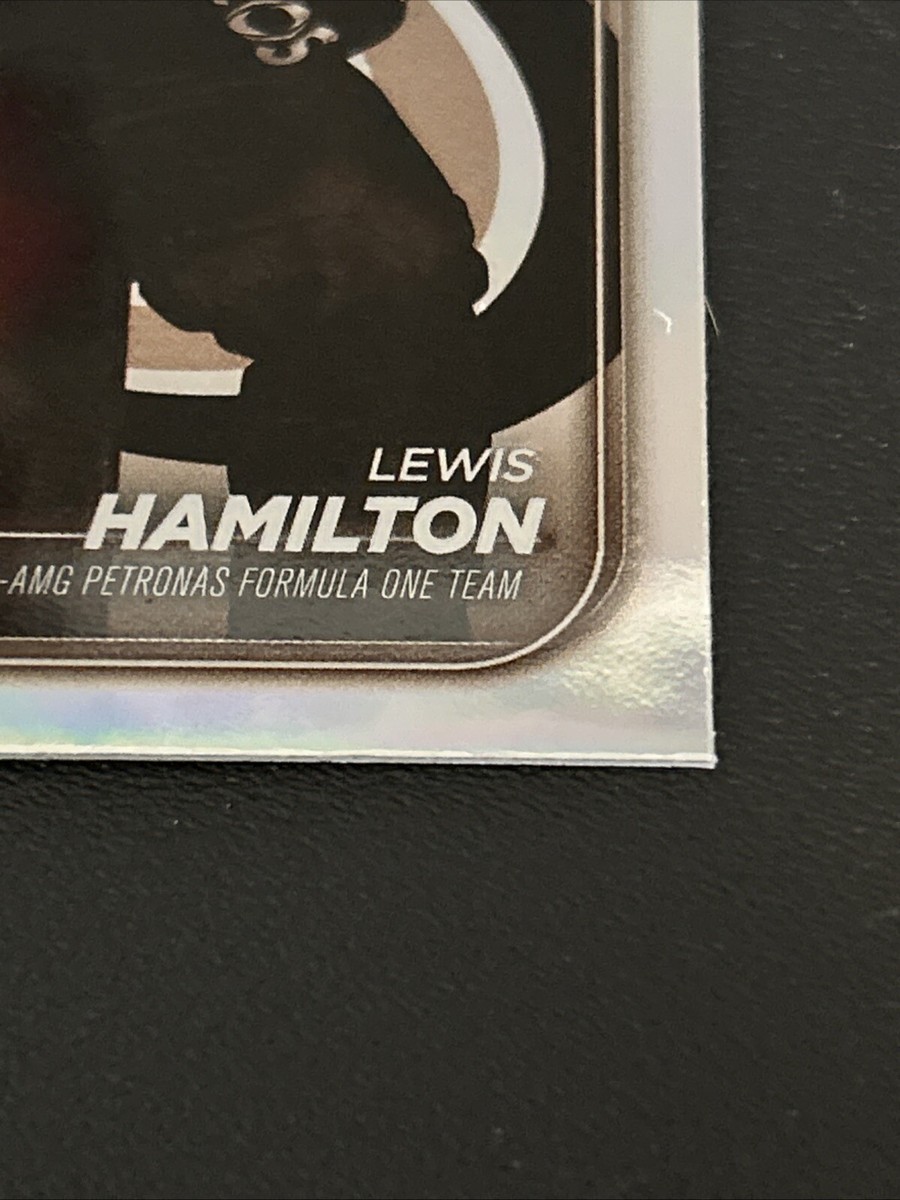 2024 Topps Chrome F1 Lewis Hamilton Sepia Silver Card
