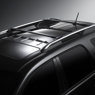 2007 2009 Saturn Outlook Roof Rack Cross Rails 12499868 Black Genuine Oem Gm Ebay