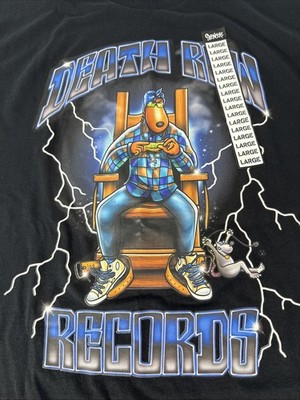 Snoop Dogg Death Row Records T Shirt New w Tag Size L Blue/Gray