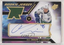 2020-21 SPx Rookie Auto Jersey Gold Spectrum 36/49 Olli Juolevi #OJ Auto a2v