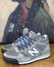 New Balance Mid H 710 Outdoor Hiking Grey Suede Leather Sneaker -Men's Size 8 D