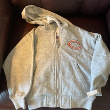 Boys Chicago Bears Hoodie Size 4 NWT NFL