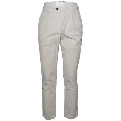 Brunello Cucinelli, Cordhose, Größe: 48, Weiß, Baumwolle, Cord, Herren #I7A