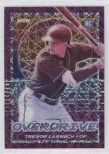 2021 Panini Chronicles Overdrive Purple Velocity Prizm Trevor Larnach #23 0l4h