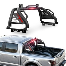 Tactical Bed Chase Rack Roll Bar 56-64 W Led For Gmc Sierra 2500 3500hd 07-26