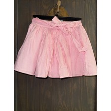 GIRLS PINK SEERSUCKER SKIRT