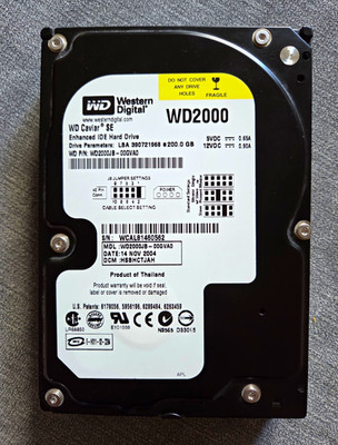Western Digital WD Caviar SE 200GB WD2000JB-00GVA0
