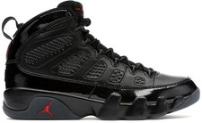 Jordan 9 Retro Bred Patent 302370-014 12M/13.5W Pre-Owned