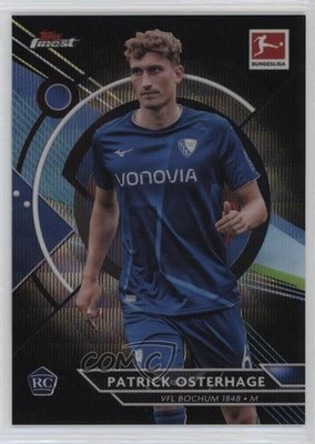 2022 Finest Bundesliga Black Refractor /199 Patrick Osterhage #28 Rookie RC 0jf5
