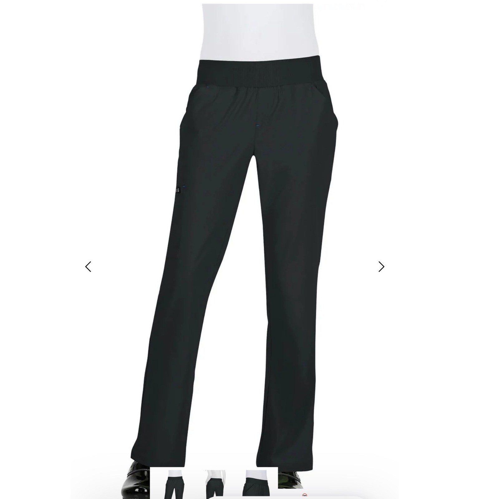 Medium Tall Black Laurie Yoga Style #732-t