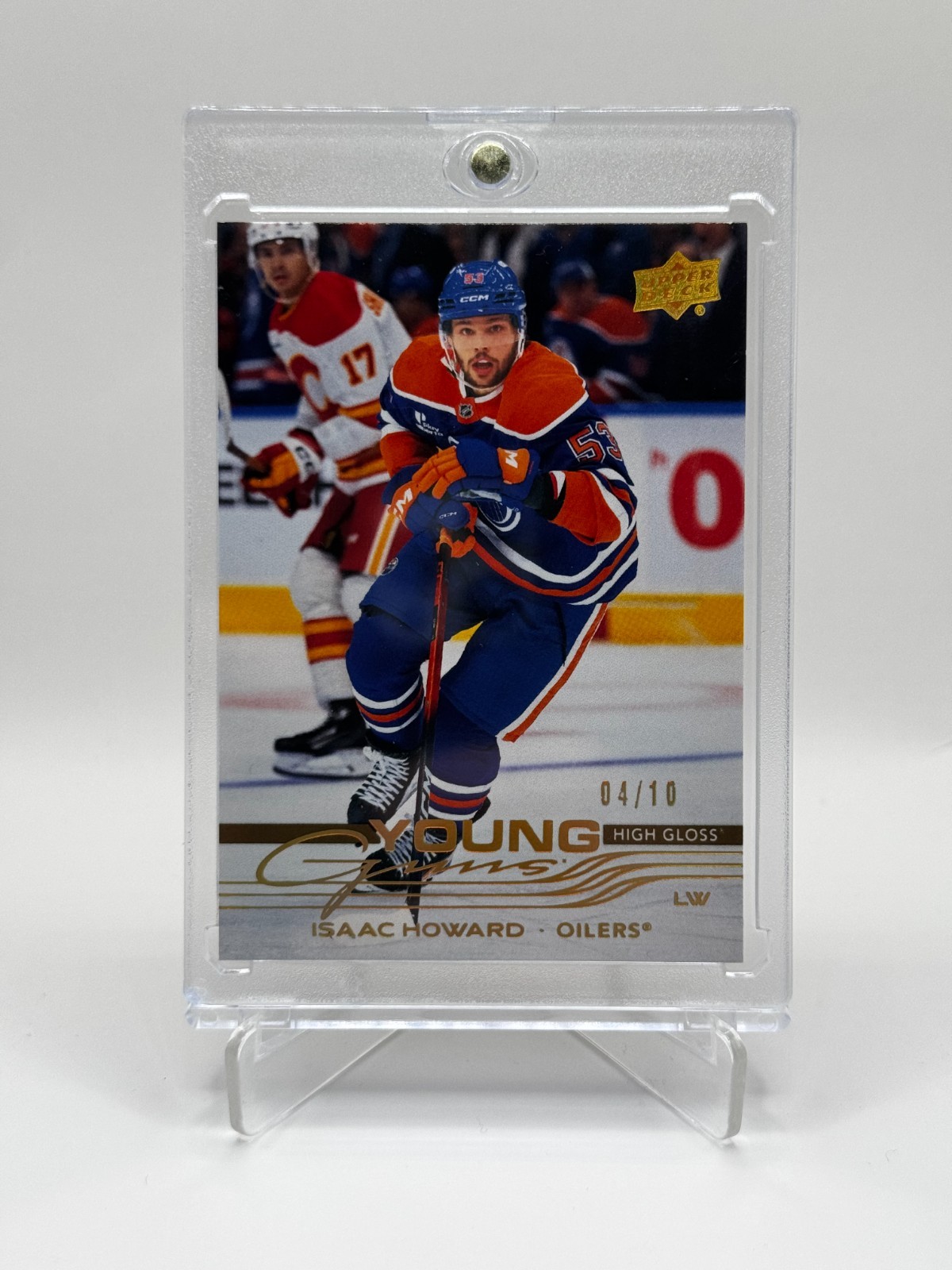 Isaac Howard 2025-26 Upper Deck Series 2 Young Guns #469 High Gloss /10
