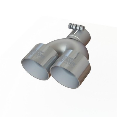 SpeedFx Exhaust Tail Pipe Tip - 2-1/2 Inch Inlet, 4 Inch Outlet
