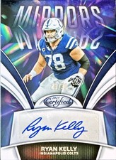 2025 Panini Certified Mirror Signatures 29/35 #MS-RKE Ryan Kelly Colts AUTO