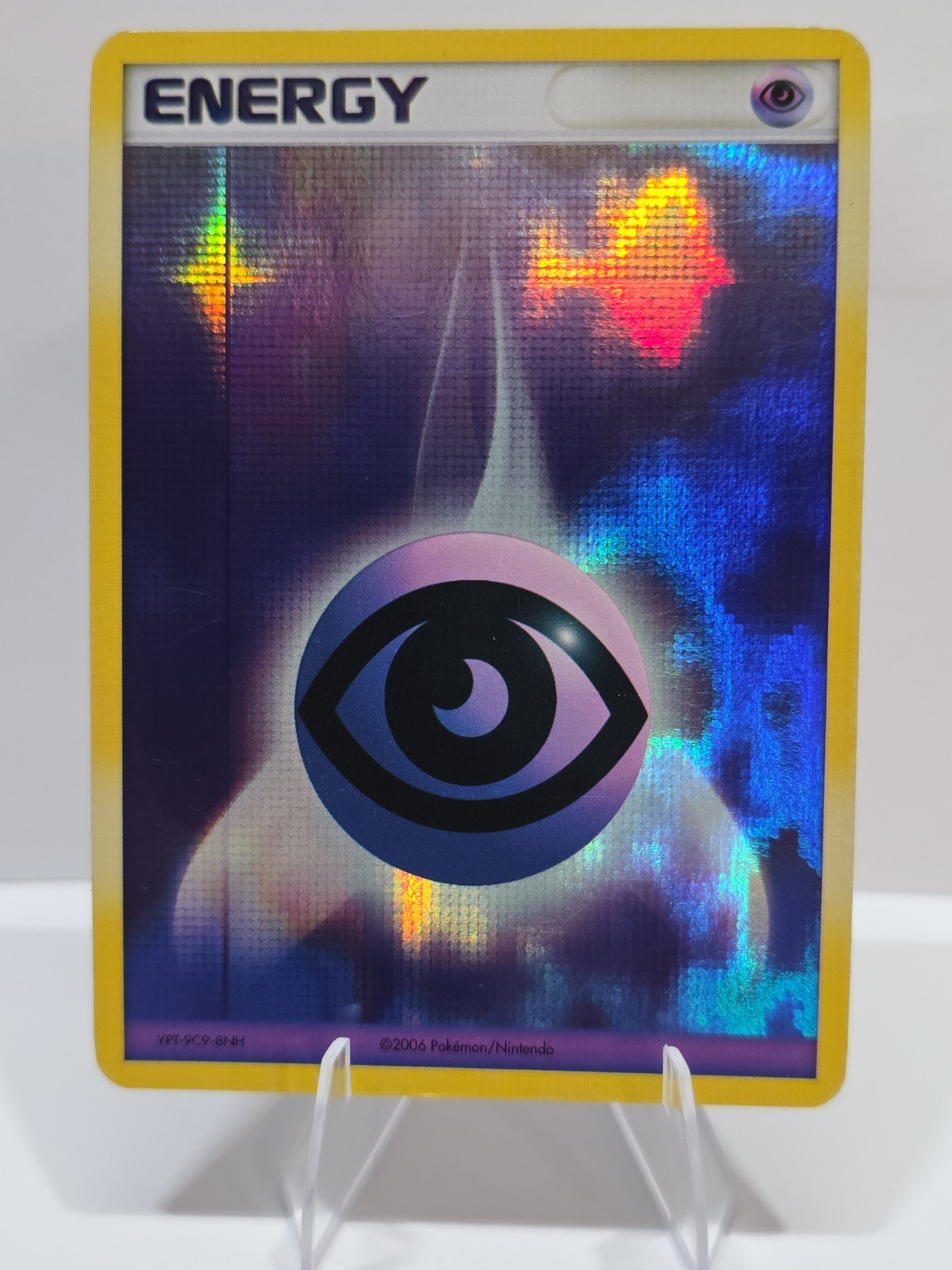 Pokémon Psychic Energy - EX Power Keepers - SEVERE DOUBLE PRINT LINE ERROR - NM+