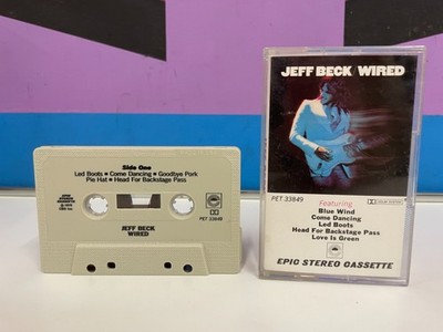 Jeff Beck 1976 Wired Cassette Tape