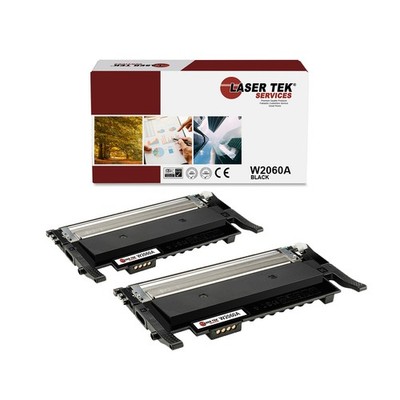 2Pk LTS 116A W2060A Black Compatible for HP Color Laser MFP 179fnw Cartridge