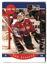 1990-91 Pro Set #307 Don Beaupre