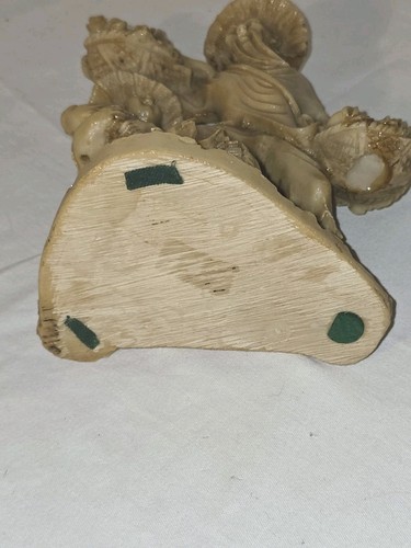 Vintage Resin Chinese Mud Man Fisherman Boy Happy Statue Figur - Bild 11 von 21