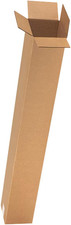 25-Pack 6" x 6" x 48" Tall Cardboard Corrugated Shipping Boxes Moving Box Bundle