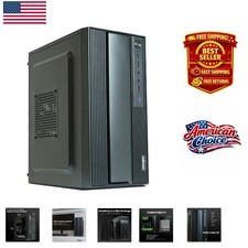 Sleek Mini Tower Chassis with Preinstalled Fan Perfect for Gaming Business