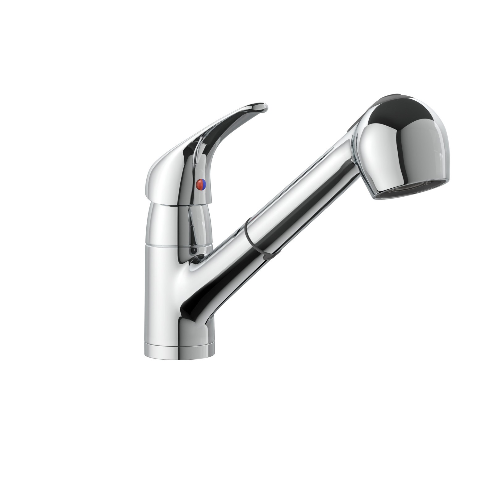 PROFLO PFXC5157 Chrome 1.5 GPM Single-Hole Pull-Out Kitchen Faucet
