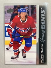 2021-22 Upper Deck #705 Michael Pezzetta YG RC